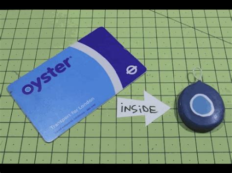 where is the rfid chip in an oyster card|Turn Your RFID Train Pass or Travel Card Into a Keychain.